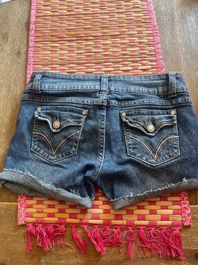 Low Rise Jean Shorts